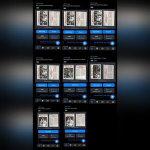 RAW MINT ~ 1990 NBA HOOPS TRIBUNE ~ BASKETBALL CARD LOT OF 8